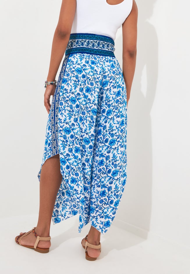 Flowy Crop Beach Pant image number null