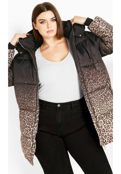 Indi Print Puffer Jacket