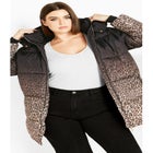 Indi Print Puffer Jacket image number 0