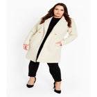 Estelle Double Button Collared Coat image number 3