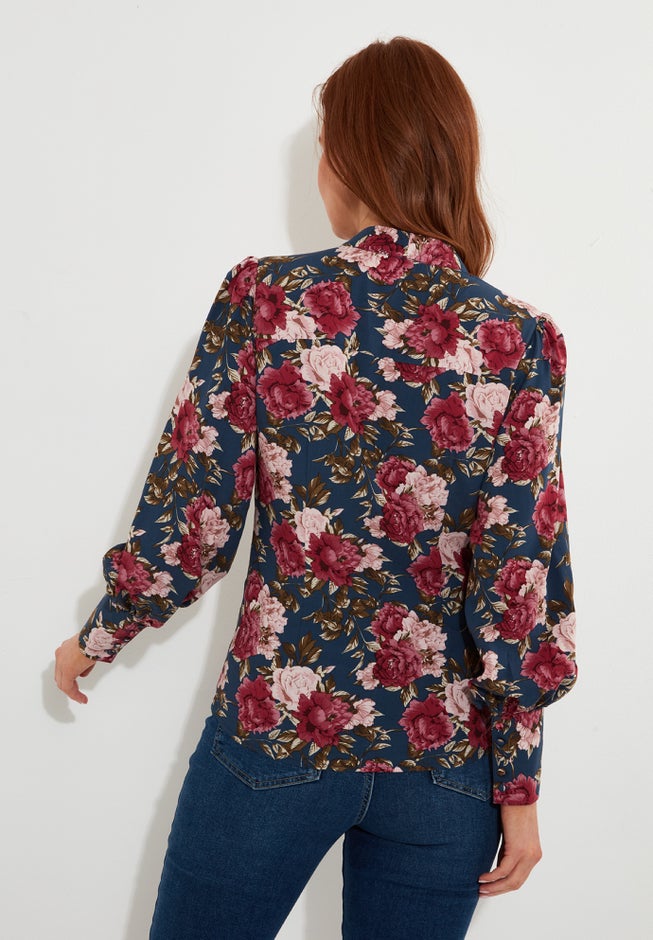 Tie Neck Blouse image number null