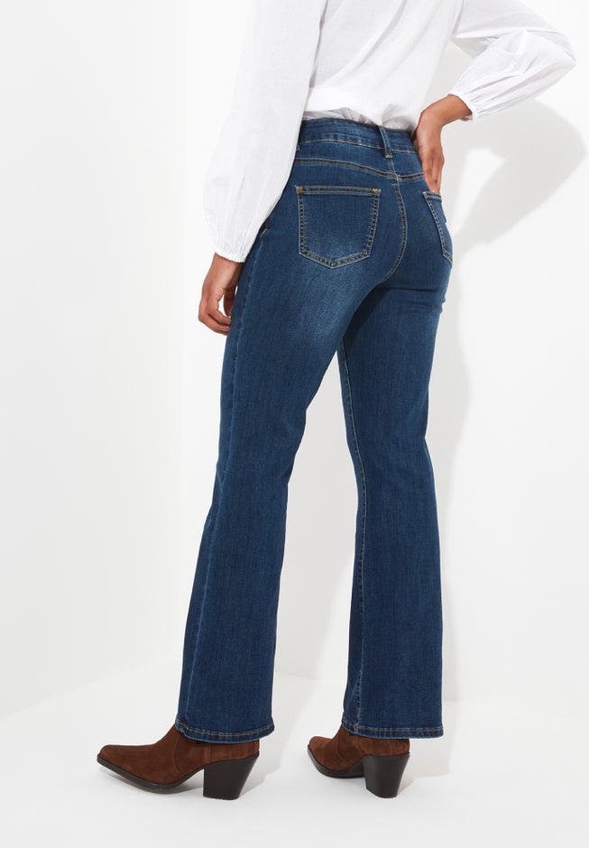 Stretch Denim Bootcut Jean image number null