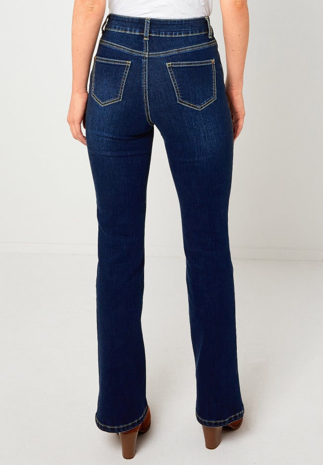 Stretch Denim Bootcut Jean image number 1