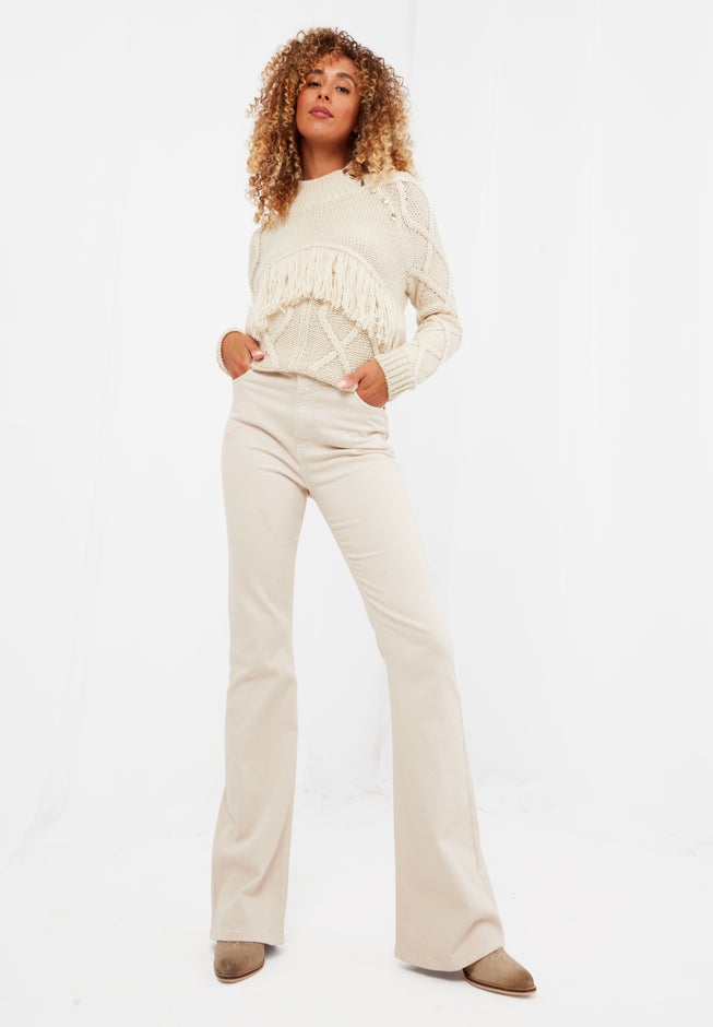 Stretch Denim Bootcut Jean image number 1