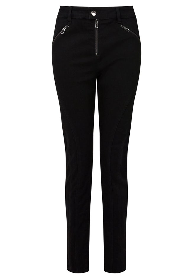 Stretch Denim Rocker Skinny Jean image number null