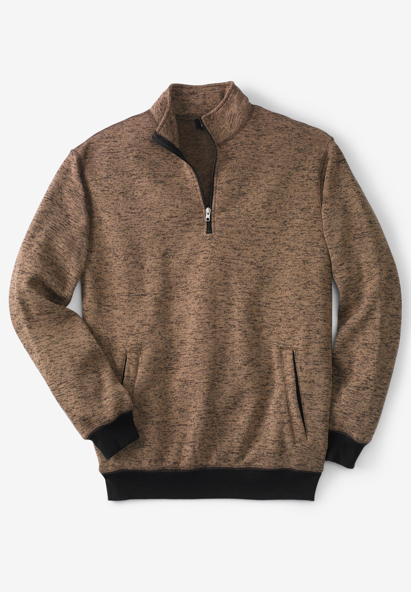 Quarter Zip Fleece Sweater image number 0