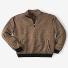 Quarter Zip Fleece Sweater image number null