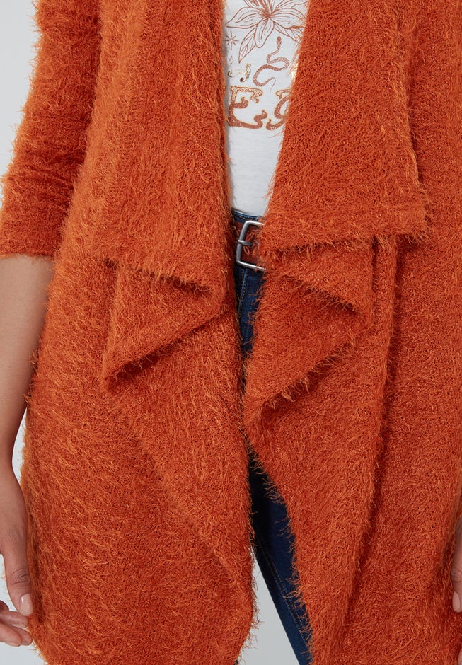 Fuzzy Cascade Cardigan image number 2