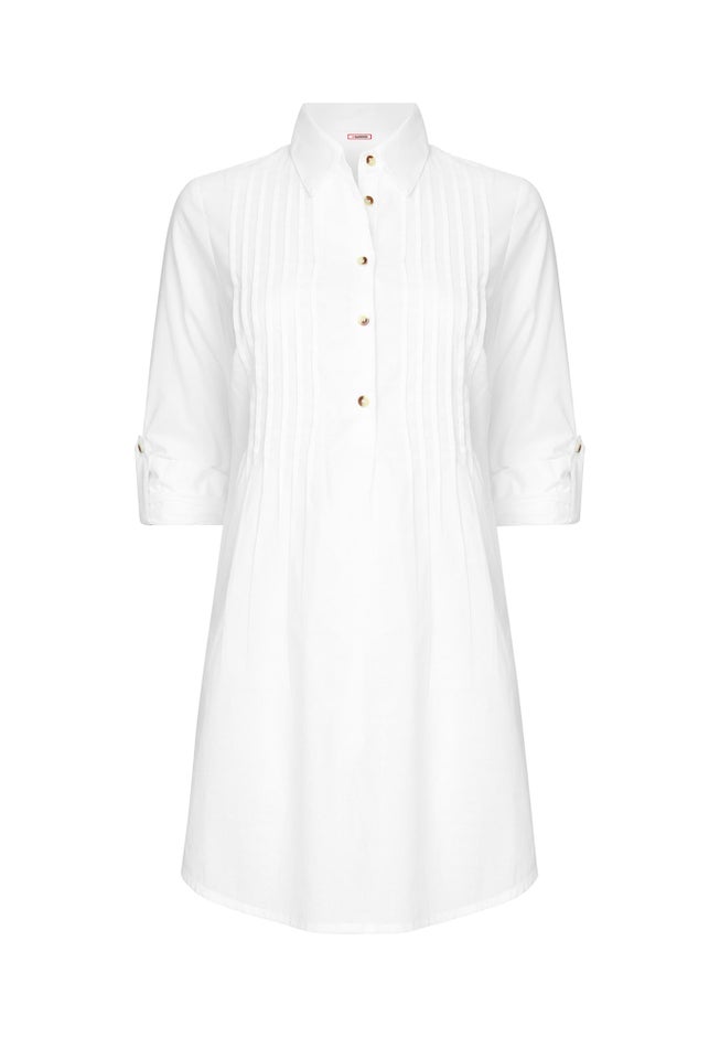 Cotton Pintuck Tunic image number 3