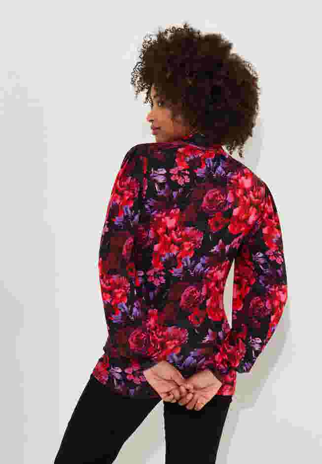 Stretch Knit Mockneck image number 2