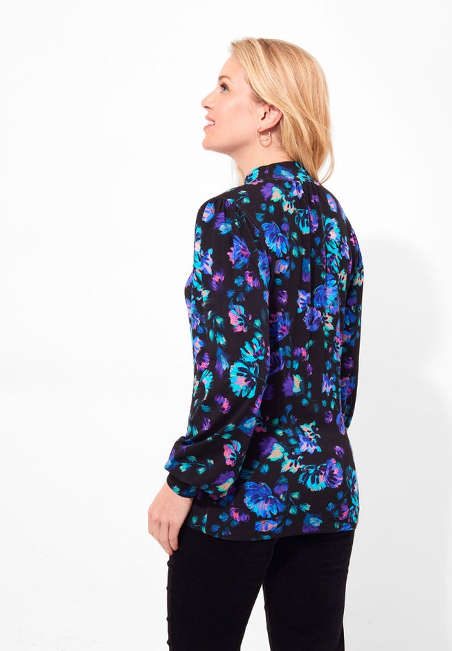 Stretch Knit Mockneck image number 2