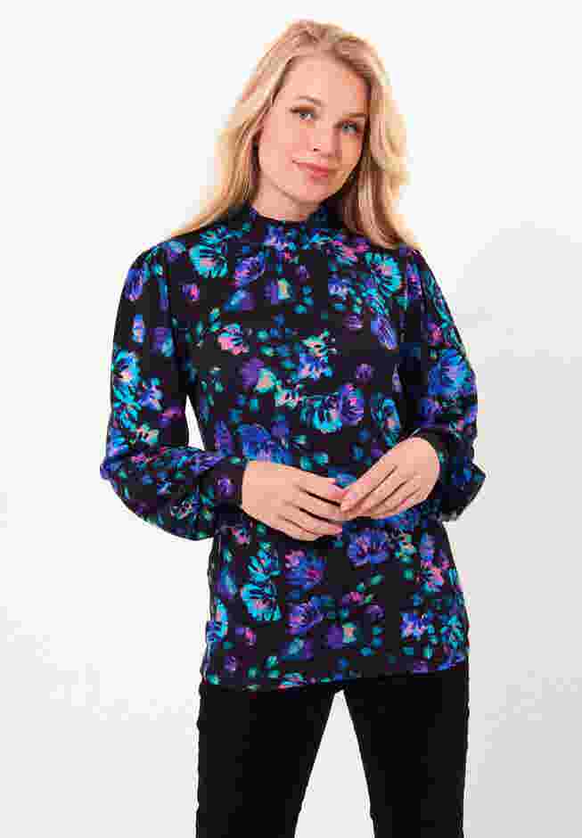 Stretch Knit Mockneck image number 0