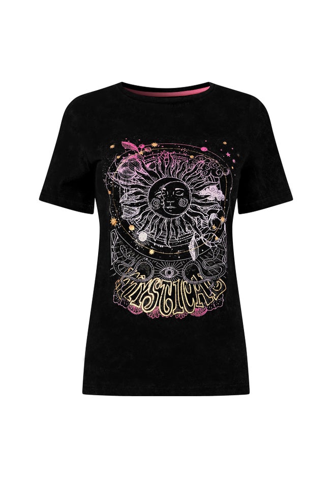 Stretch Cotton Graphic Tee image number null