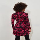 Stretch Knit Asymmetrical Tunic image number null