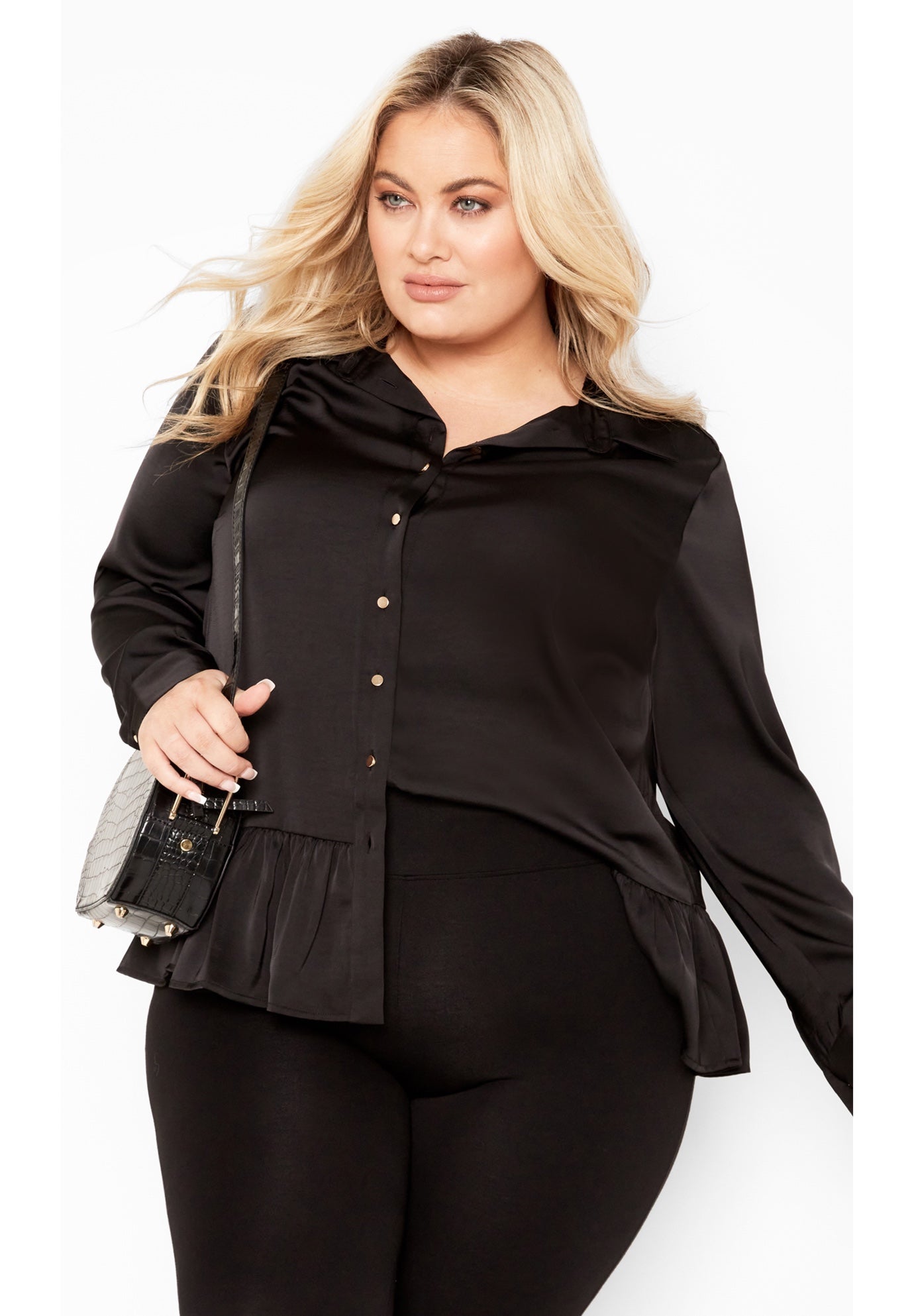 Gracie Full Sleeves Ruffle Shirt image number 0