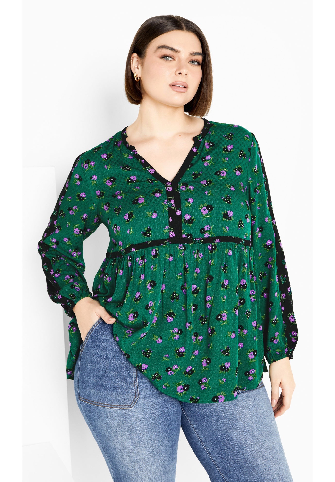 Floral Fields Tunic image number 3