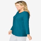 Satin Trim Sleep Tee image number null