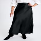 Satin Maxi Skirt image number null