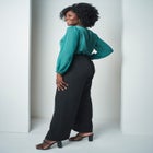 Georgette Keyhole Blouse image number null