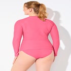 Chlorine Resistant Quick-Dry Long Sleeve Swim Rash Guard image number 2