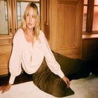 Boat Neck Balloon-Sleeve Blouse image number null