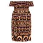 Raelynn Border Dress image number 4