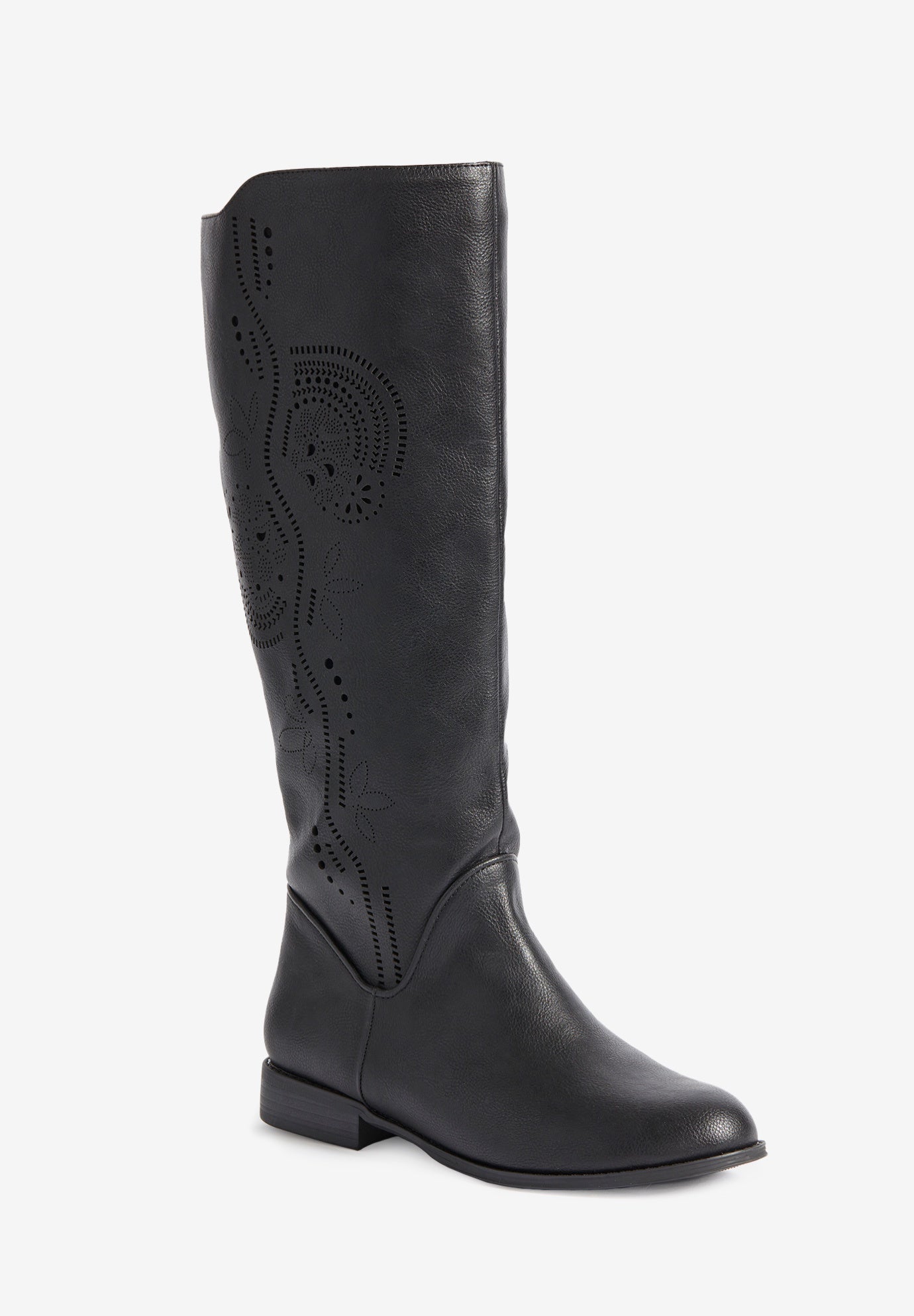 The Lili Tall Wide Calf Boot By Comfortview image number 0