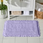 Rectangle Ruffle Bath Rug image number null