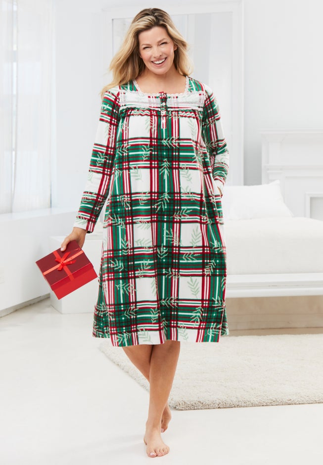 Only Necessities&reg; Long-Sleeve Gown image number 4