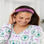 Dreams & Co.&reg; V-Neck Pajama & Headband Set image number null