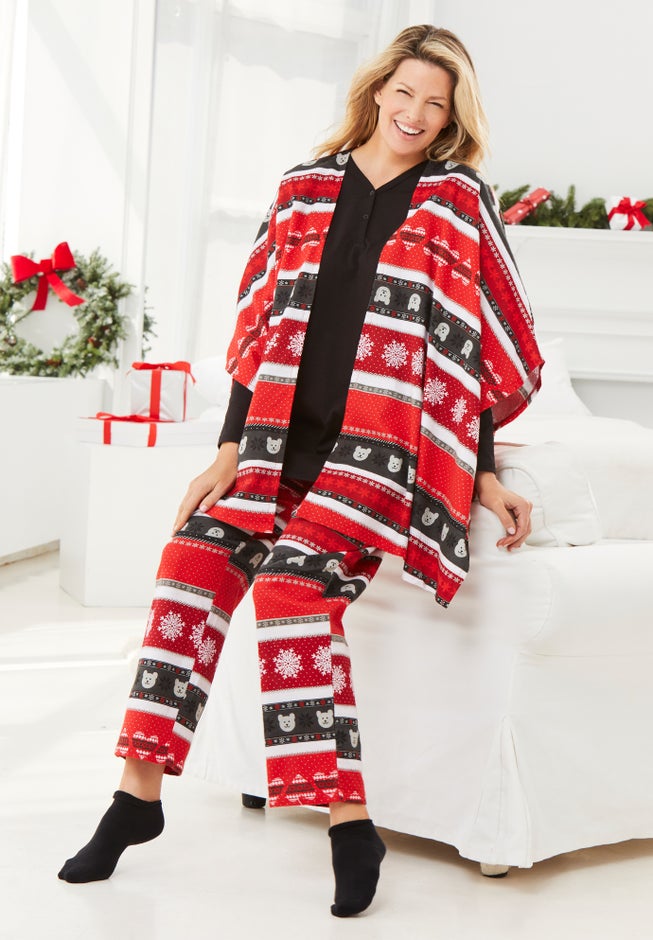 Dreams & Co.® 4-Piece Pajama Set image number 7