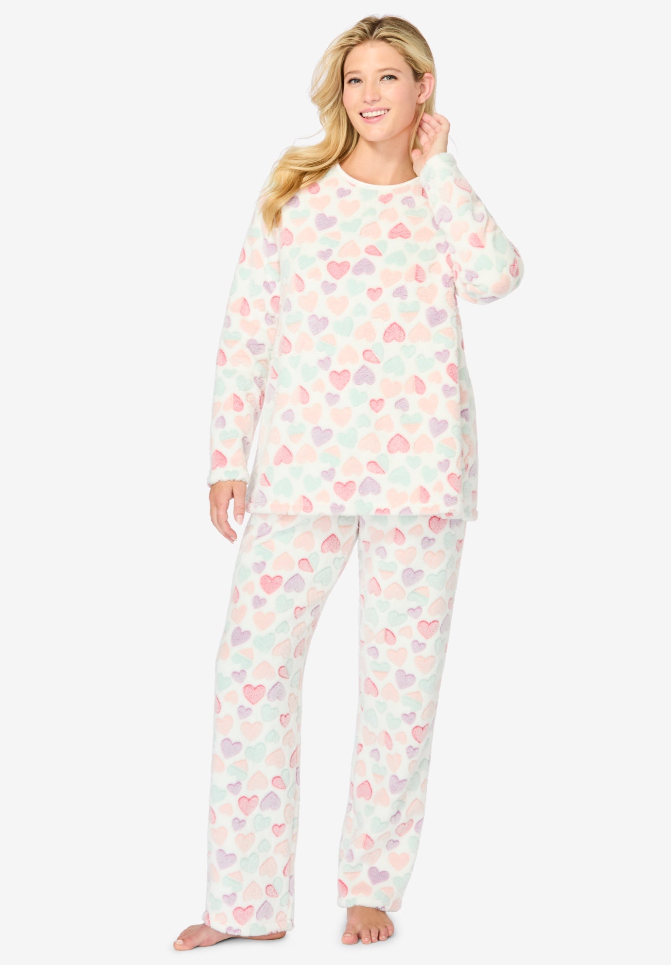 Avenue Body 2-Piece Fluffy PJ Set image number 0