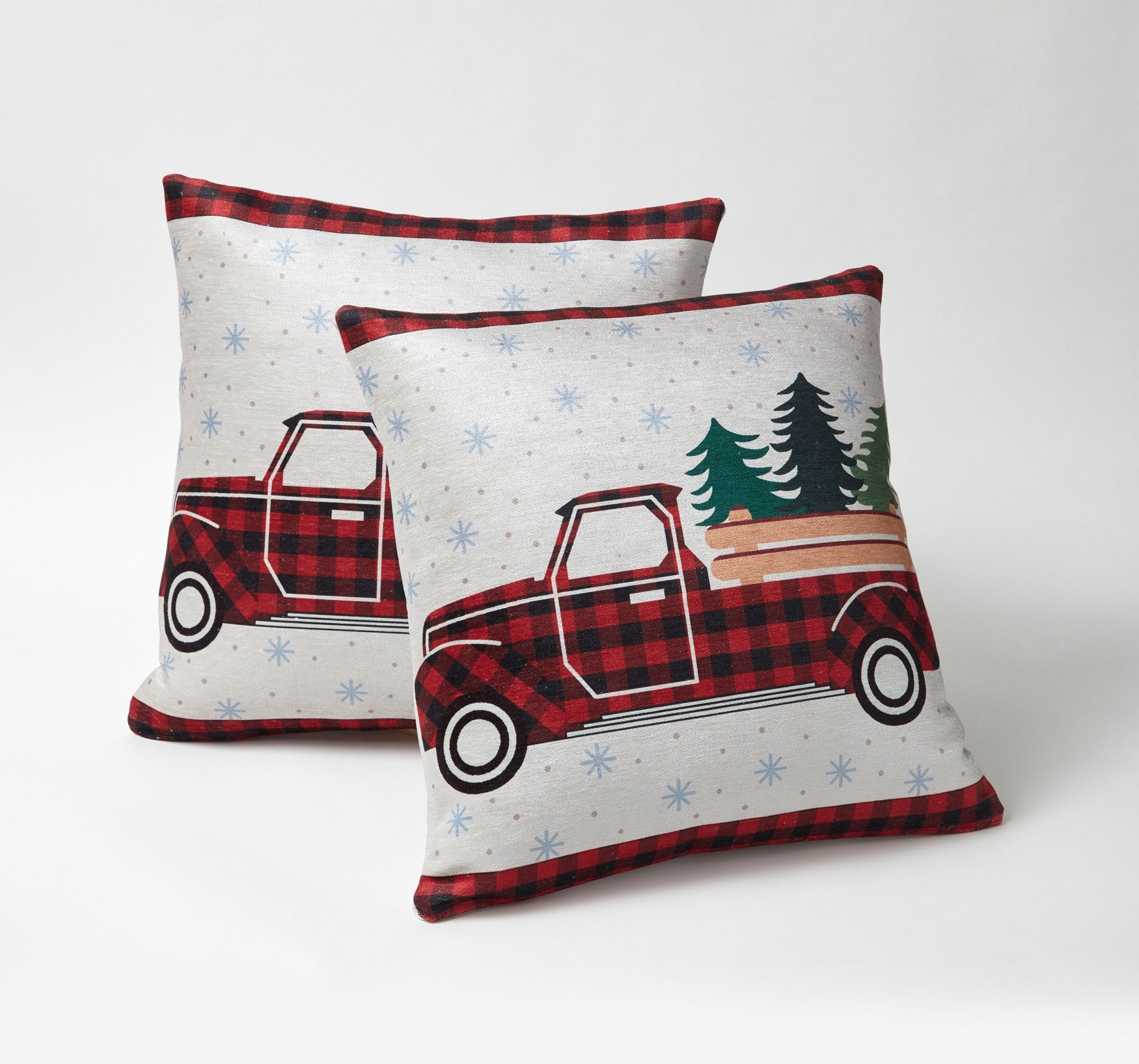 Printed Fall Pillows, Set of 2 image number 0