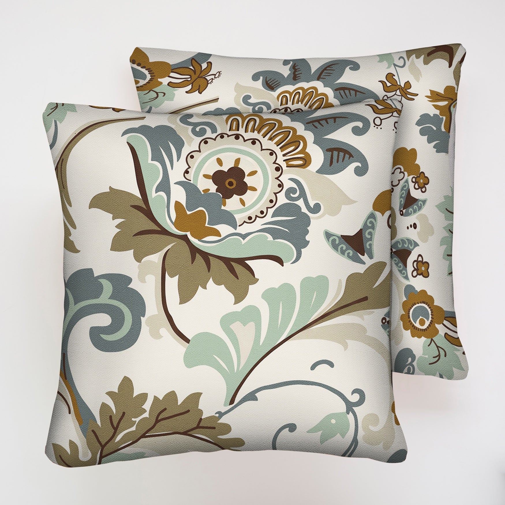 Set of 2 Printed Fall Pillows image number 0