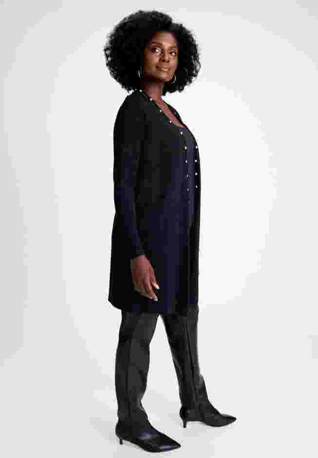 Pearl Trim Cardigan image number 2