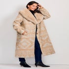 Faux Fur Trim Coat image number 2