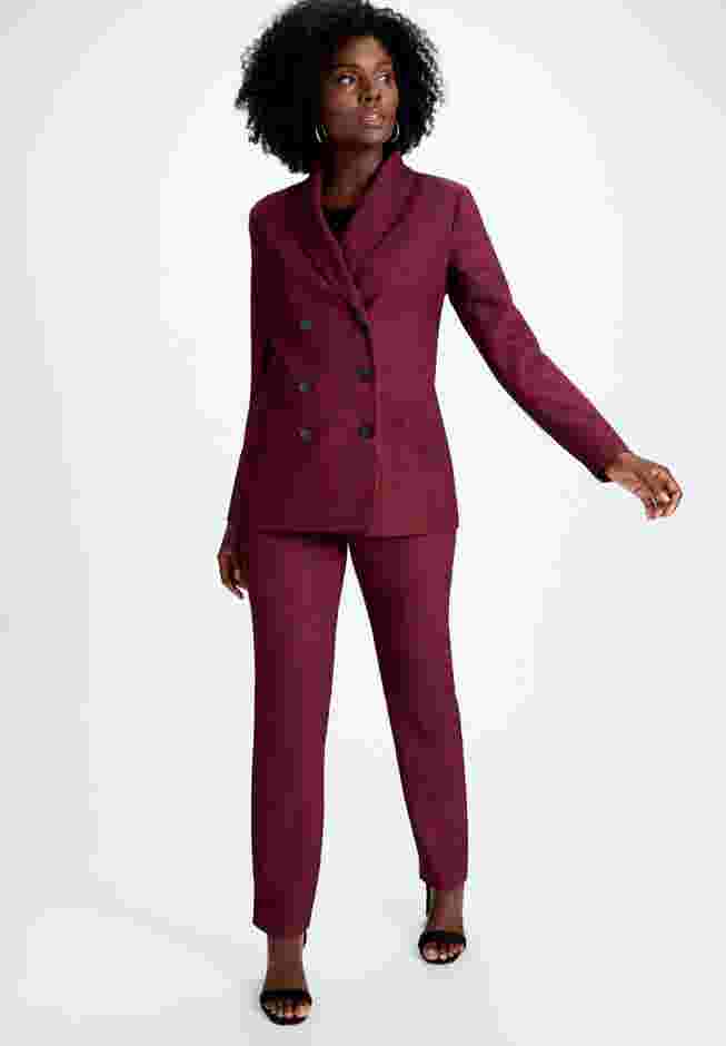 2-Piece Double-Breasted Pantsuit image number 1