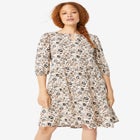 Keyhole A-line Dress image number null