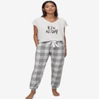 Screen-Print Sleep Tee image number null