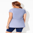 Chlorine Resistant Short Sleeve Swim Tunic image number null