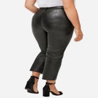 Faux Leather Trousers image number null