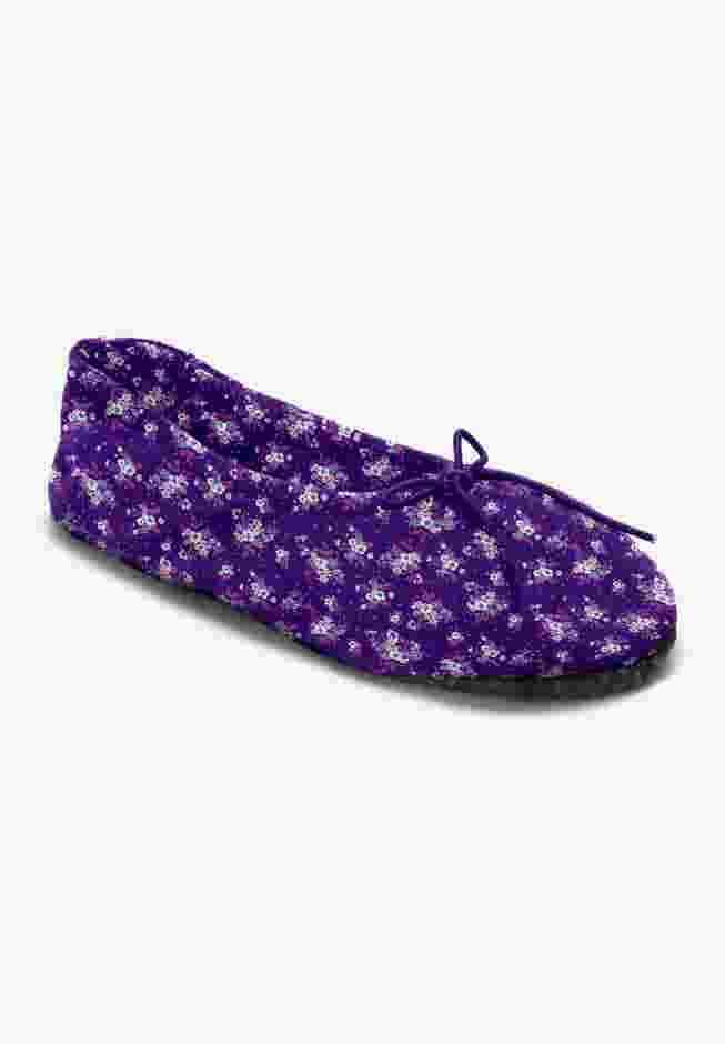 Dreams & Co.® Knit Ballerina Slipper image number 0
