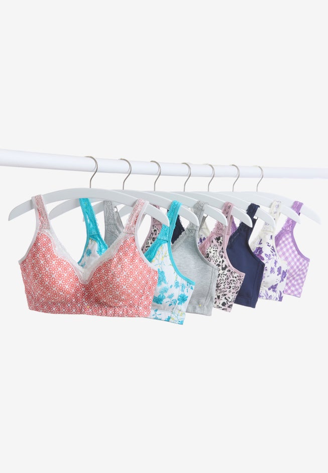 Cotton Comfort Wireless Bra image number 9