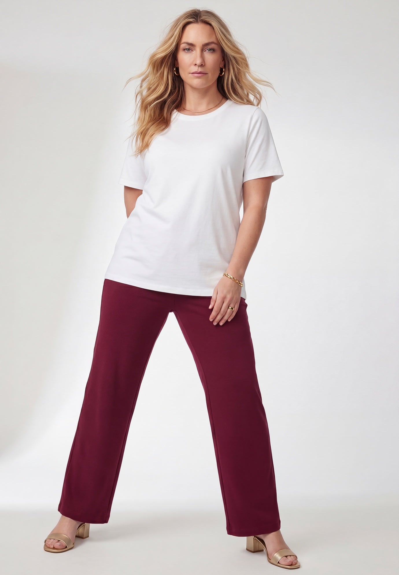 Softluxe Sateen Stretch Pant image number 0