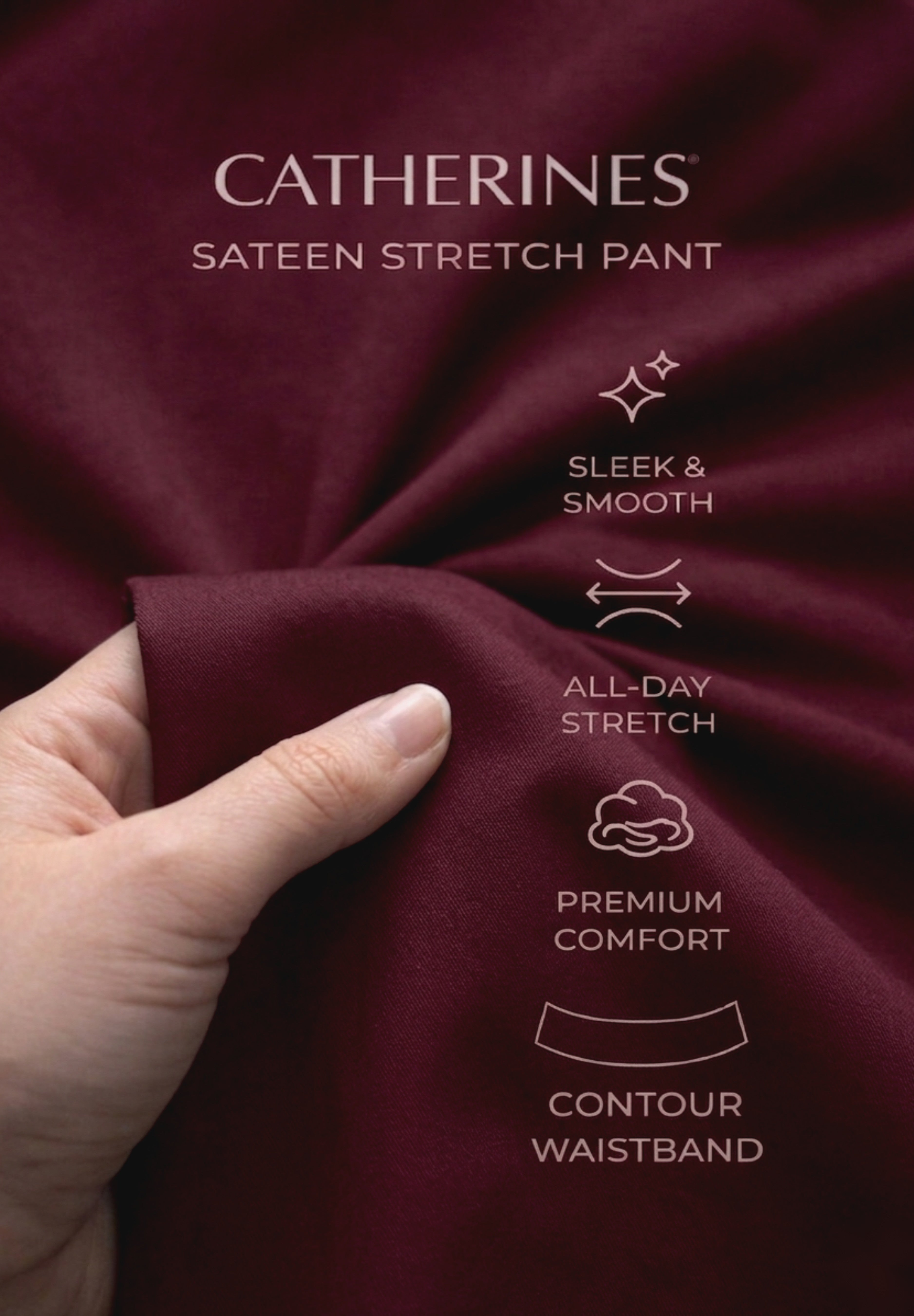 Softluxe Sateen Stretch Pant image number 2