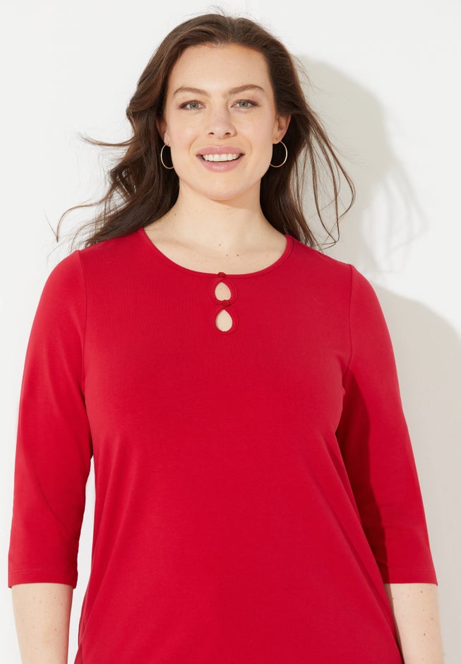 Suprema&reg; Teardrop Tee image number 3