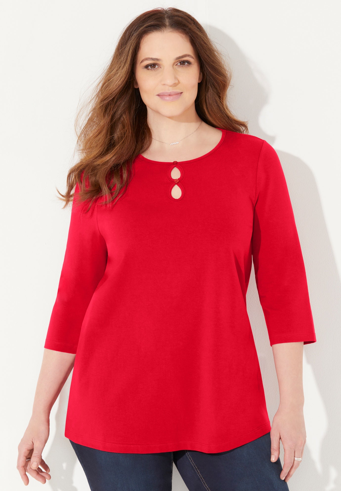 Suprema&reg; Teardrop Tee image number 0