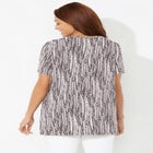 Easy Fit Short Sleeve V-Neck Tunic image number null
