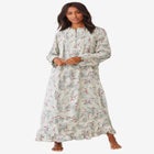 Long Flannel Nightgown image number null