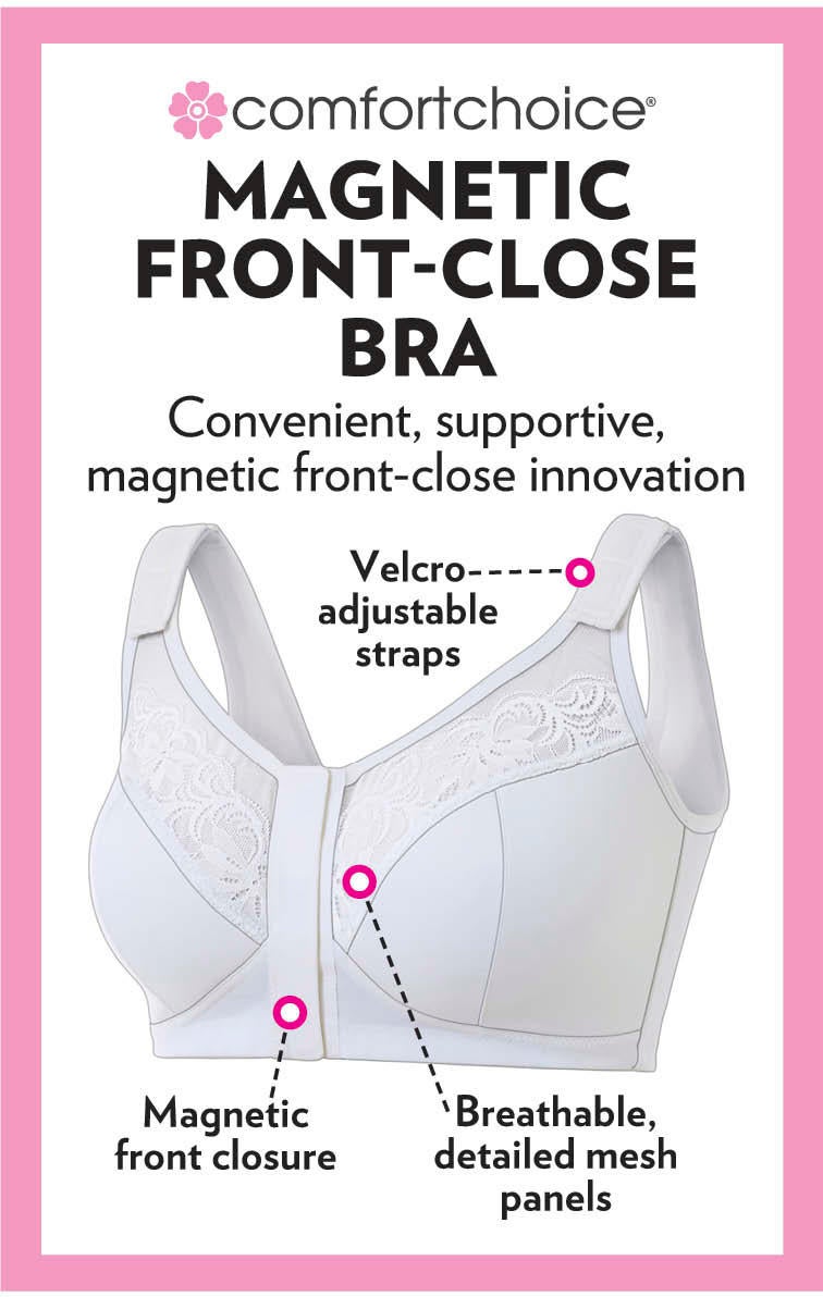 Magnetic Close Full Coverage Bra image number 1